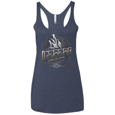 T-Shirts Vintage Navy / X-Small Iceberg Lounge Women's Triblend Racerback Tank