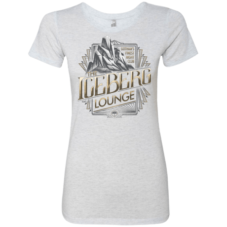 T-Shirts Heather White / Small Iceberg Lounge Women's Triblend T-Shirt
