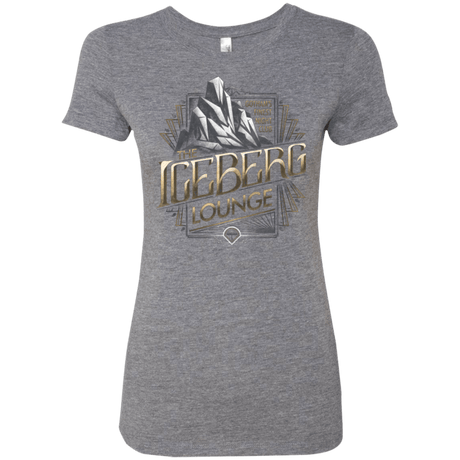 T-Shirts Premium Heather / Small Iceberg Lounge Women's Triblend T-Shirt