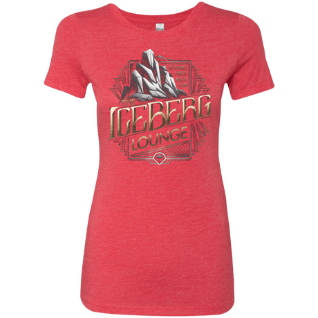 T-Shirts Vintage Red / Small Iceberg Lounge Women's Triblend T-Shirt