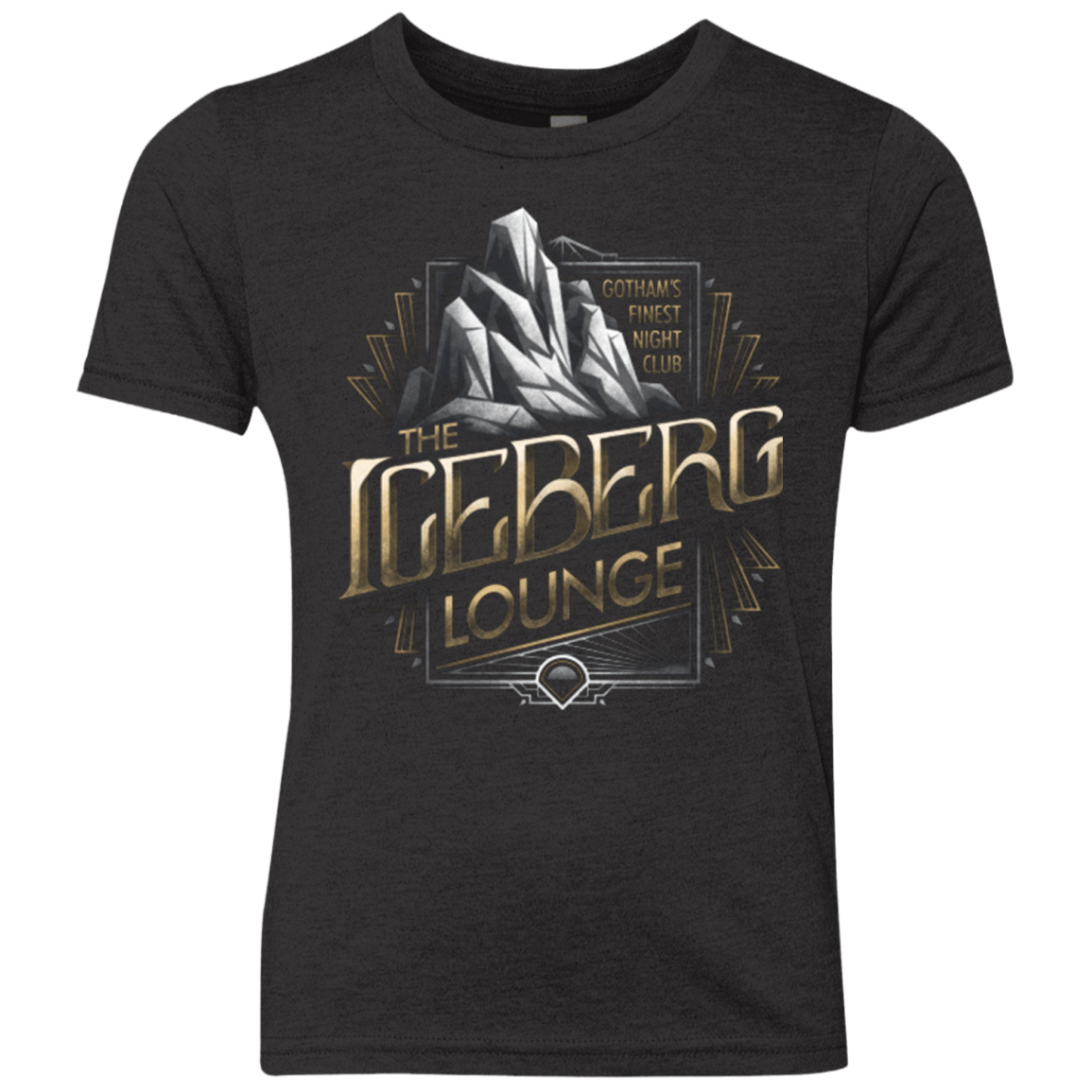 T-Shirts Vintage Black / YXS Iceberg Lounge Youth Triblend T-Shirt