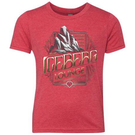 T-Shirts Vintage Red / YXS Iceberg Lounge Youth Triblend T-Shirt