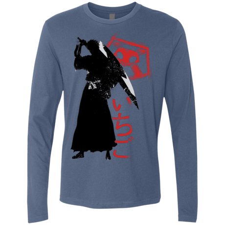 T-Shirts Indigo / Small Ichigo Men's Premium Long Sleeve