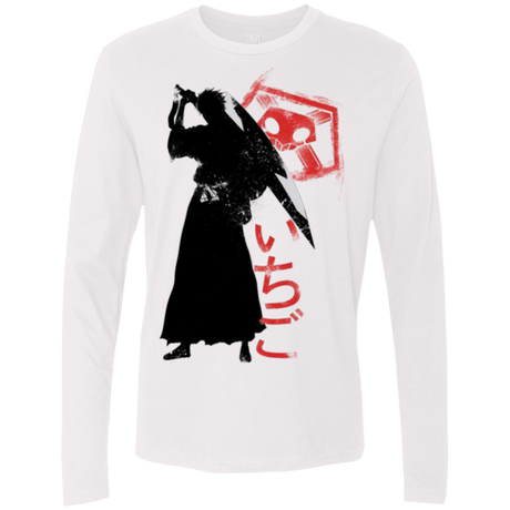 T-Shirts White / Small Ichigo Men's Premium Long Sleeve