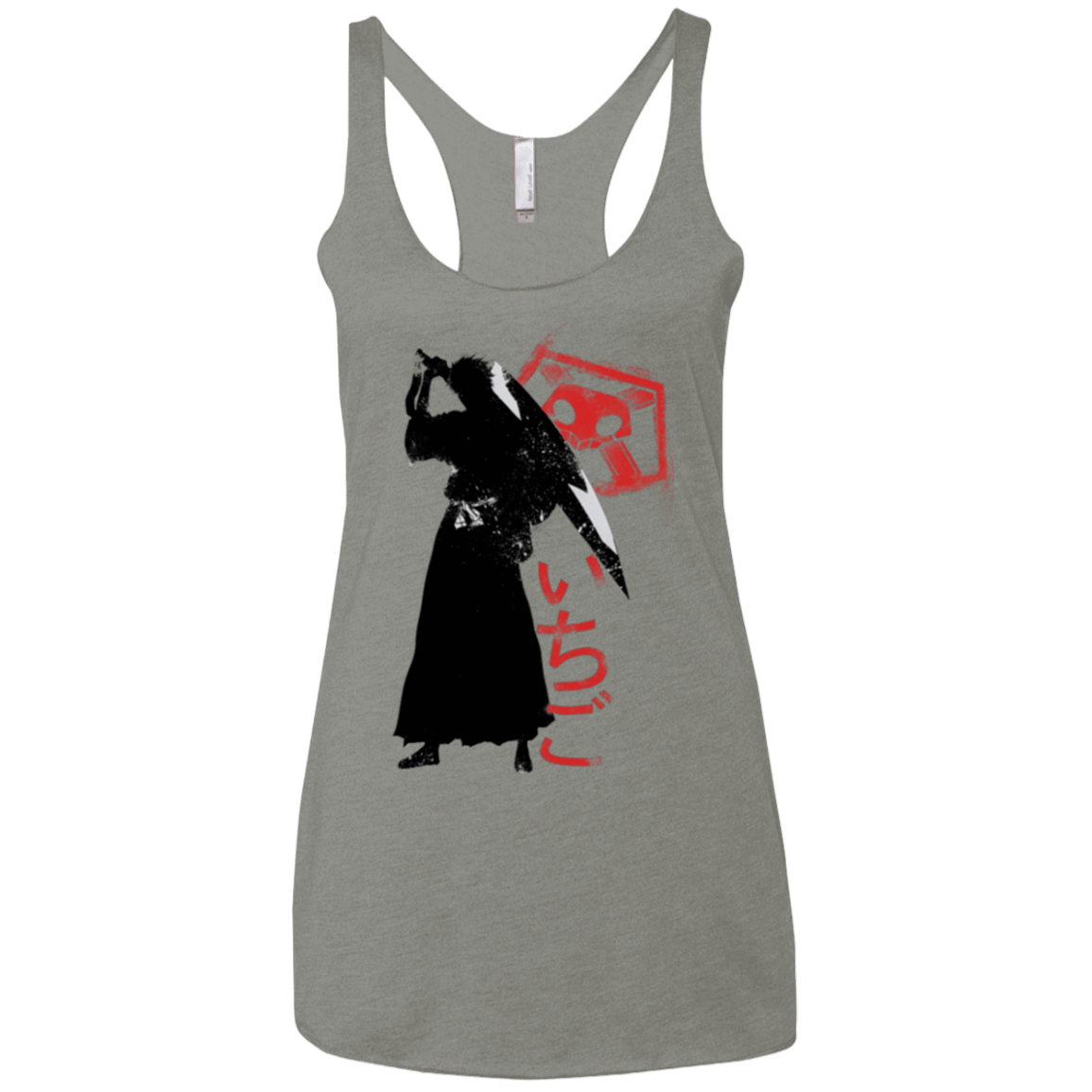 T-Shirts Venetian Grey / X-Small Ichigo Women's Triblend Racerback Tank