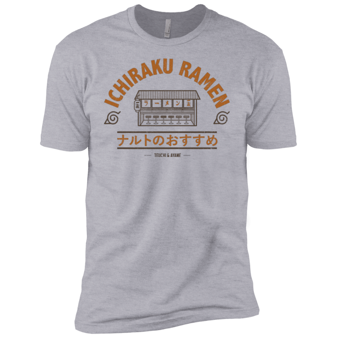 T-Shirts Heather Grey / YXS Ichiraku Boys Premium T-Shirt