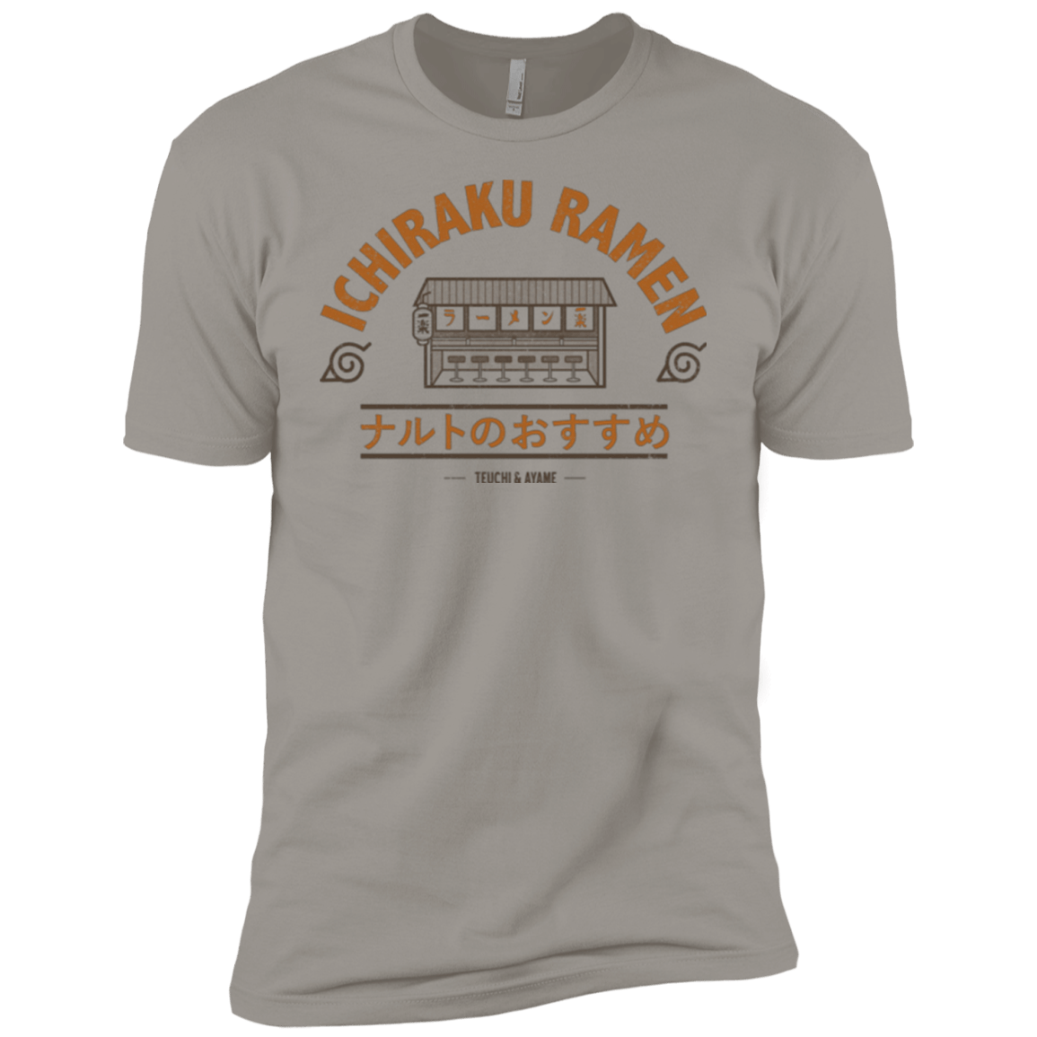 T-Shirts Light Grey / YXS Ichiraku Boys Premium T-Shirt