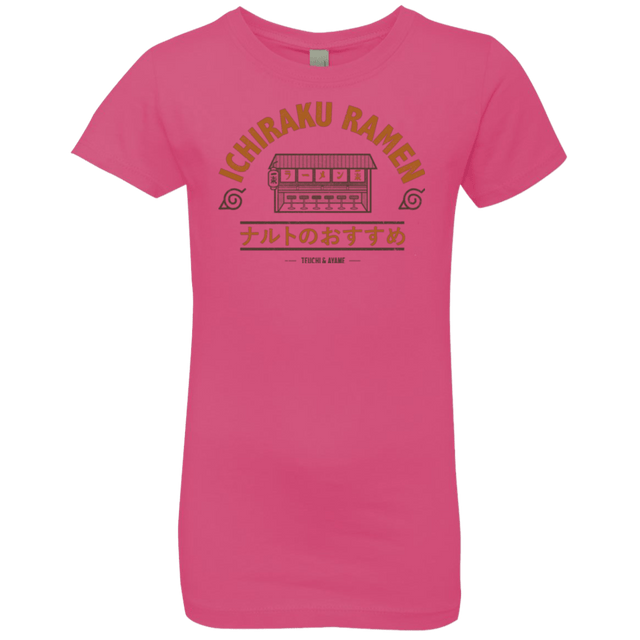 T-Shirts Hot Pink / YXS Ichiraku Girls Premium T-Shirt
