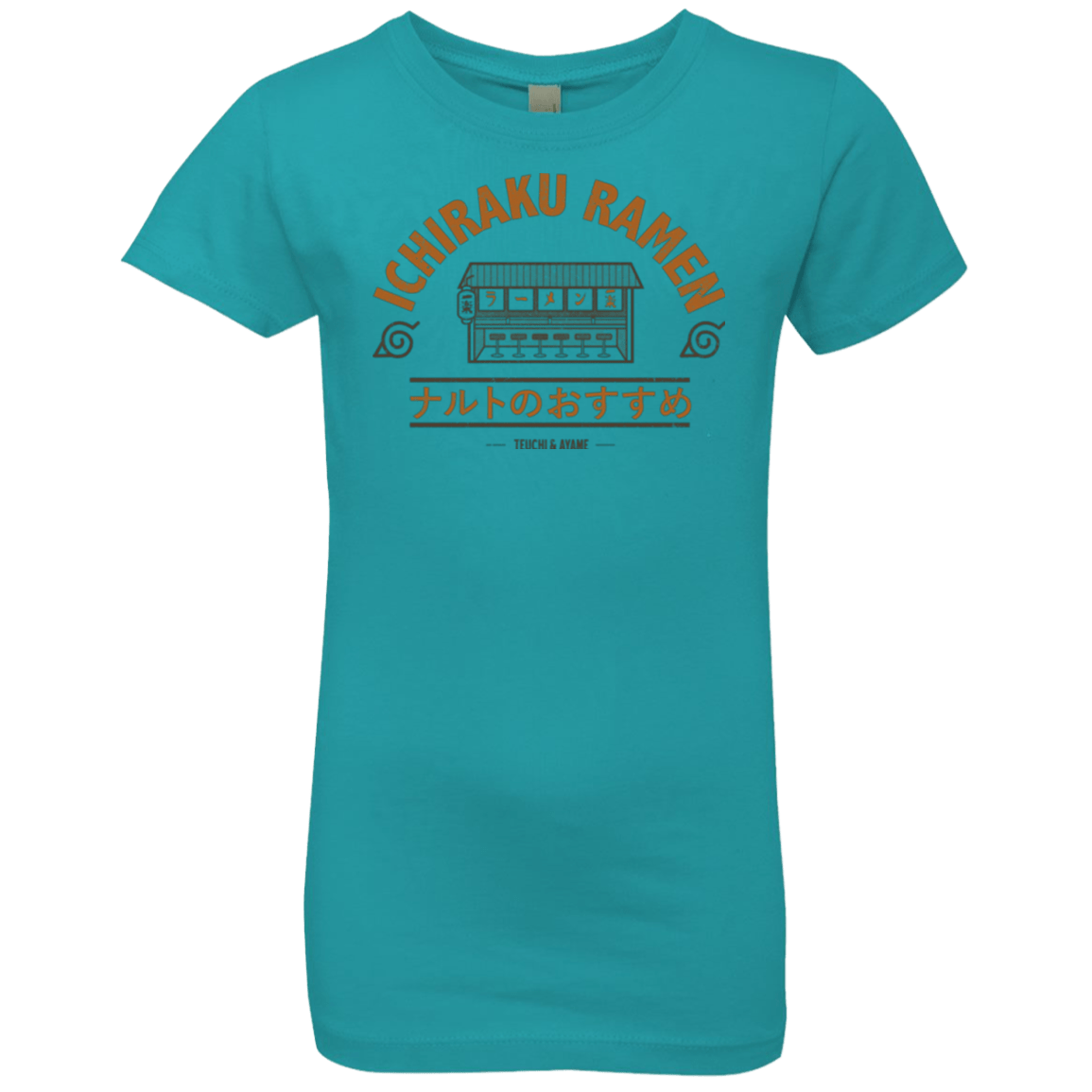 T-Shirts Tahiti Blue / YXS Ichiraku Girls Premium T-Shirt