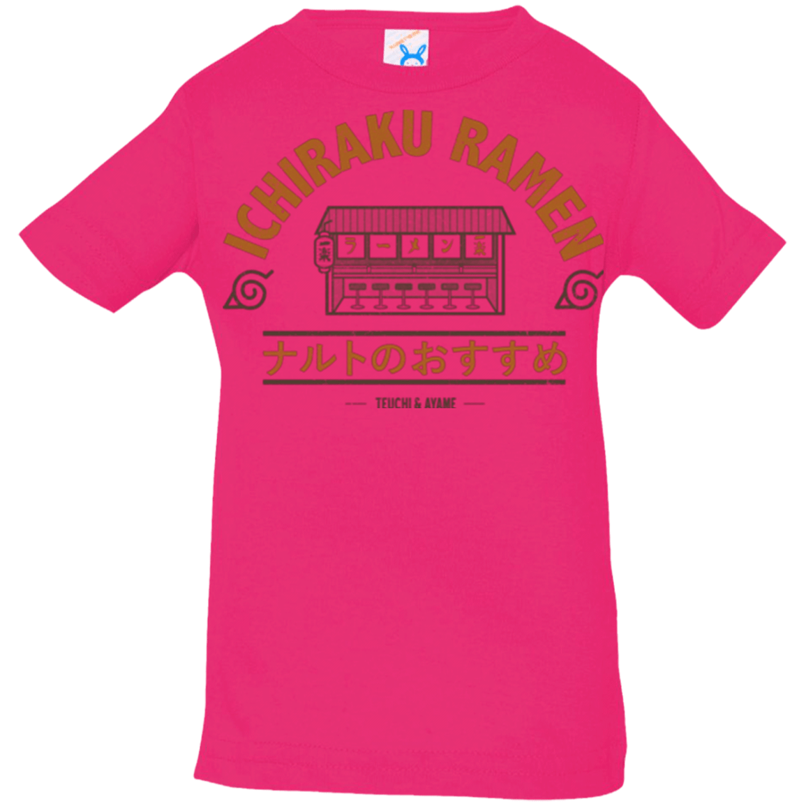 T-Shirts Hot Pink / 6 Months Ichiraku Infant Premium T-Shirt