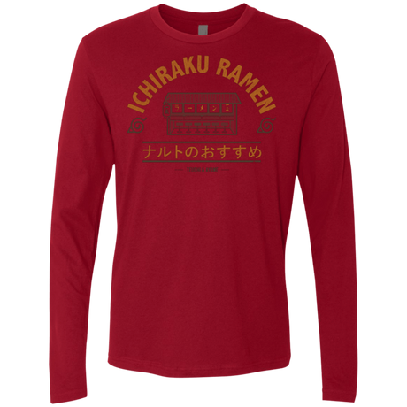 T-Shirts Cardinal / Small Ichiraku Men's Premium Long Sleeve
