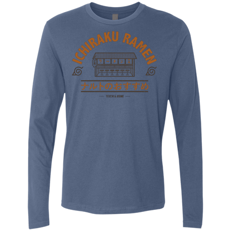 T-Shirts Indigo / Small Ichiraku Men's Premium Long Sleeve