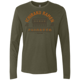 T-Shirts Military Green / Small Ichiraku Men's Premium Long Sleeve