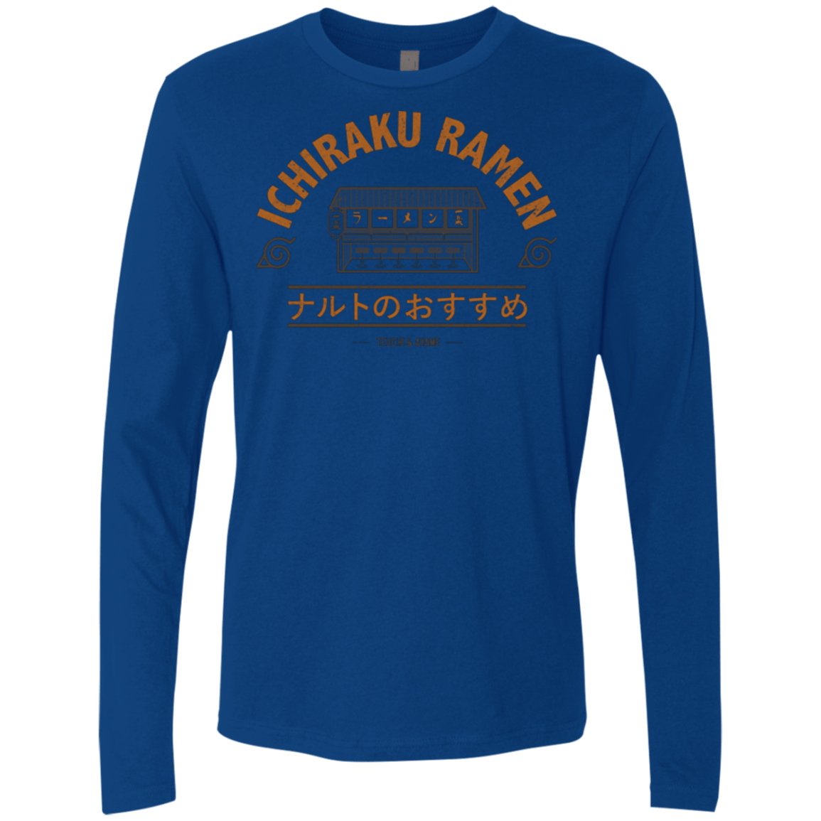 T-Shirts Royal / Small Ichiraku Men's Premium Long Sleeve