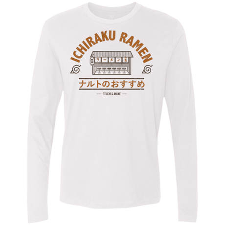 T-Shirts White / Small Ichiraku Men's Premium Long Sleeve