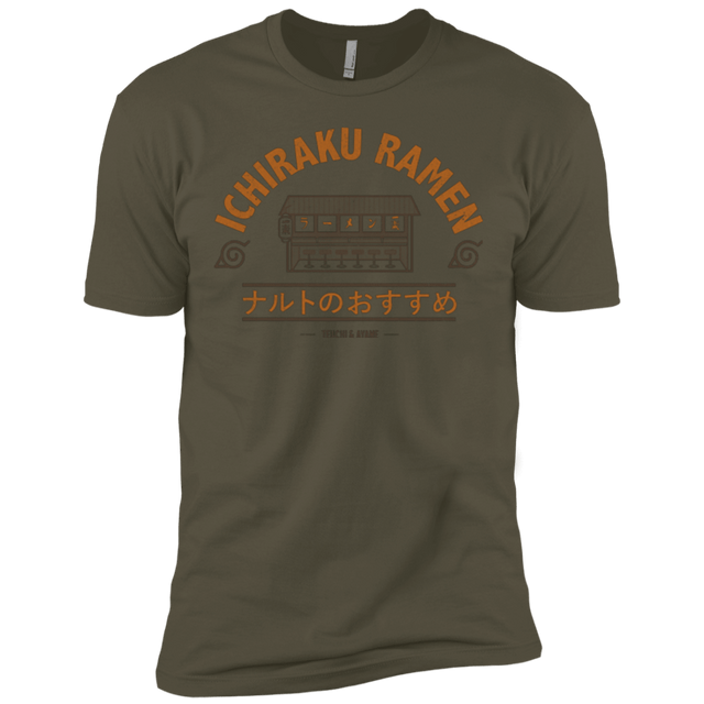 T-Shirts Military Green / X-Small Ichiraku Men's Premium T-Shirt