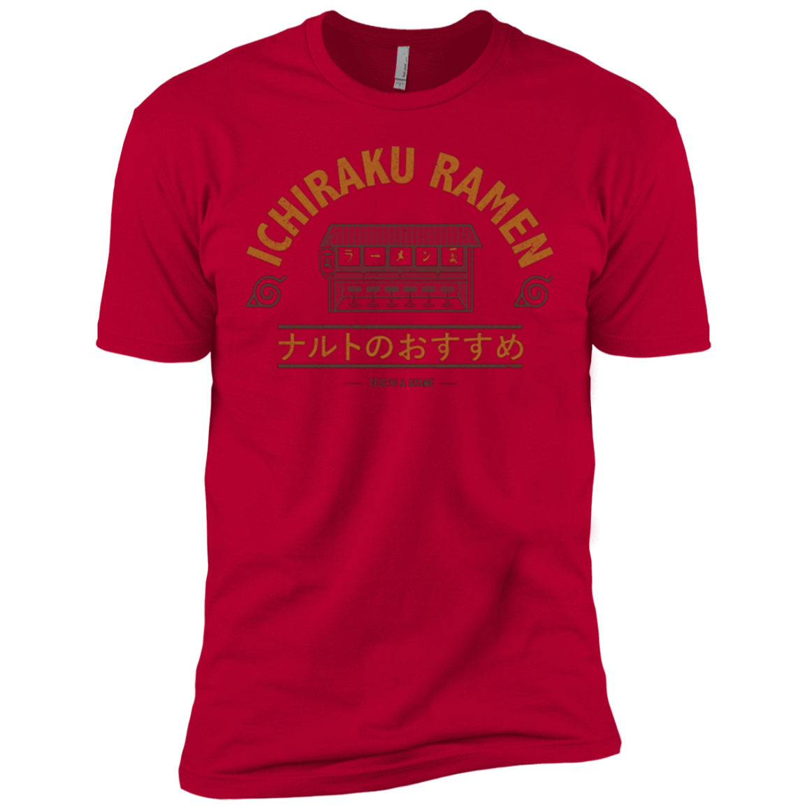 T-Shirts Red / X-Small Ichiraku Men's Premium T-Shirt
