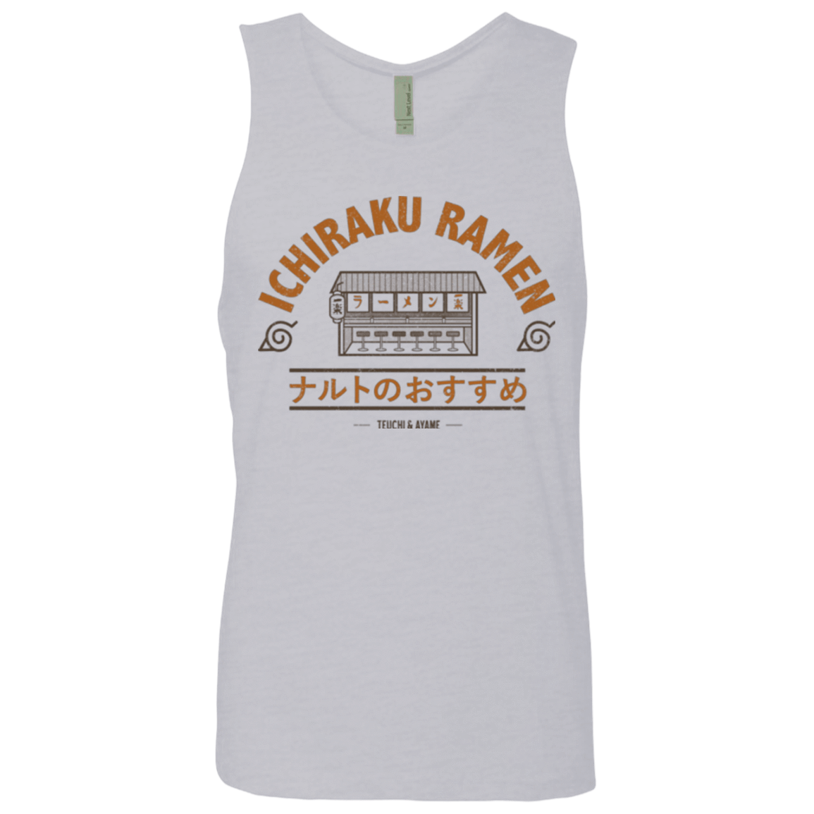 T-Shirts Heather Grey / Small Ichiraku Men's Premium Tank Top