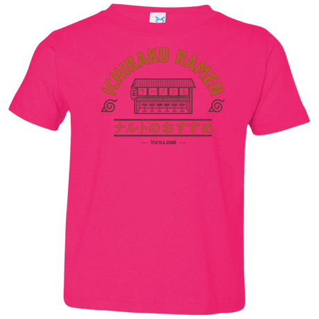 T-Shirts Hot Pink / 2T Ichiraku Toddler Premium T-Shirt