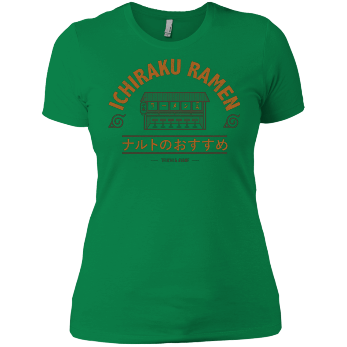T-Shirts Kelly Green / X-Small Ichiraku Women's Premium T-Shirt