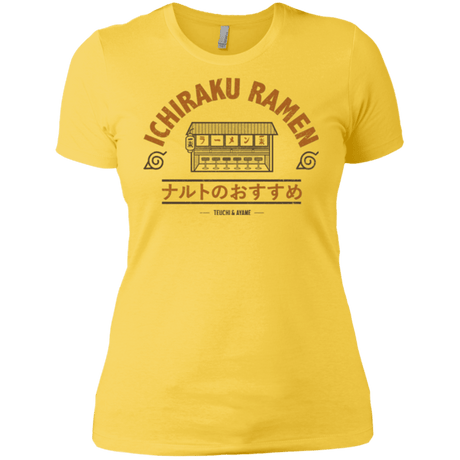 T-Shirts Vibrant Yellow / X-Small Ichiraku Women's Premium T-Shirt