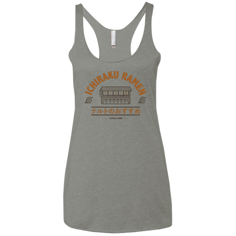 T-Shirts Venetian Grey / X-Small Ichiraku Women's Triblend Racerback Tank