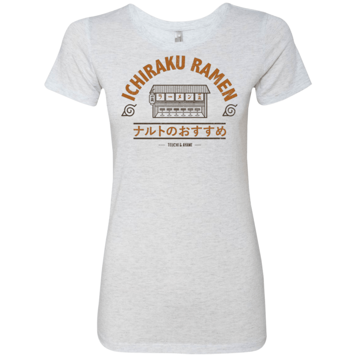 T-Shirts Heather White / Small Ichiraku Women's Triblend T-Shirt