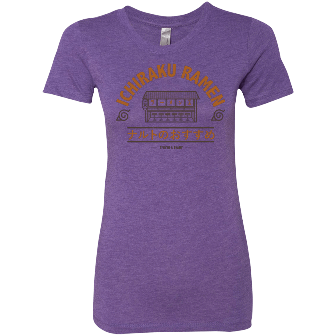 T-Shirts Purple Rush / Small Ichiraku Women's Triblend T-Shirt