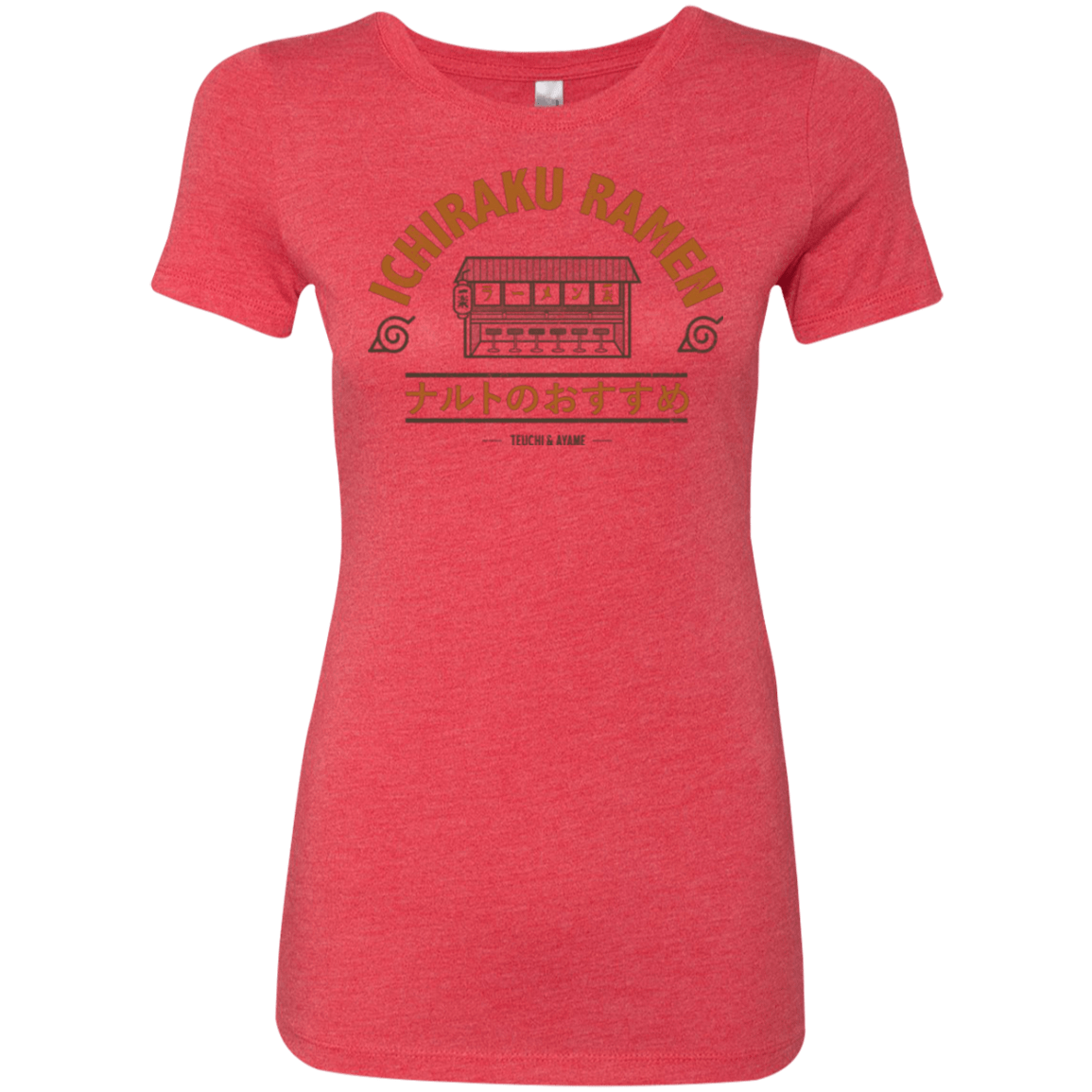 T-Shirts Vintage Red / Small Ichiraku Women's Triblend T-Shirt