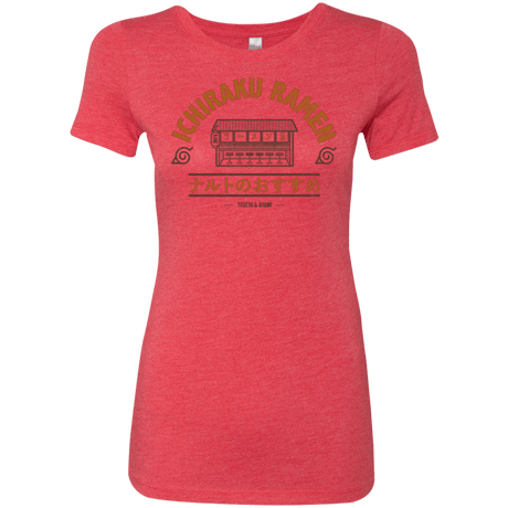 T-Shirts Vintage Red / Small Ichiraku Women's Triblend T-Shirt