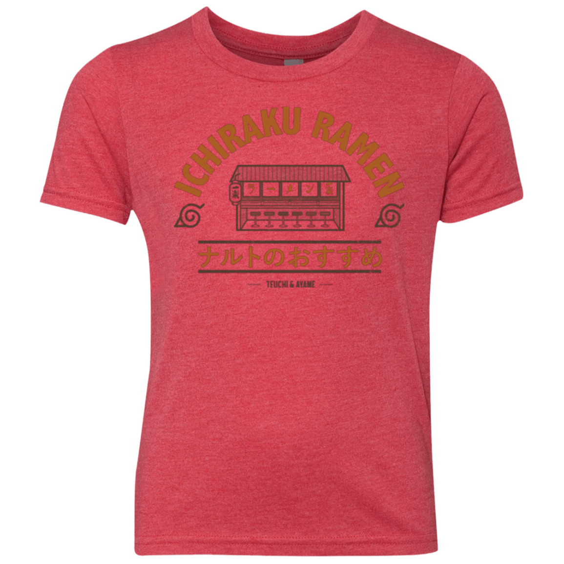 T-Shirts Vintage Red / YXS Ichiraku Youth Triblend T-Shirt