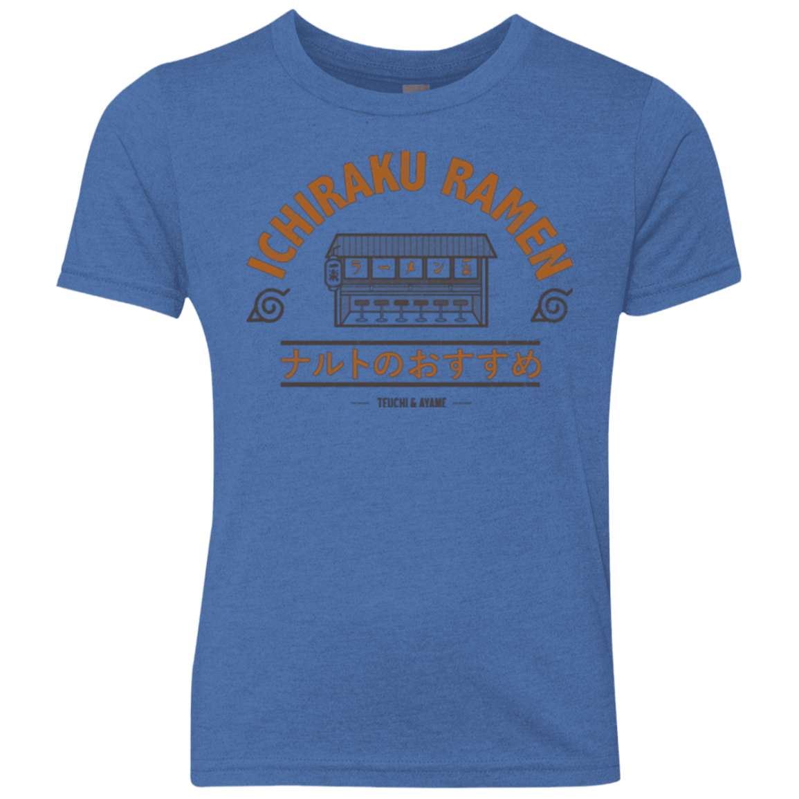 T-Shirts Vintage Royal / YXS Ichiraku Youth Triblend T-Shirt
