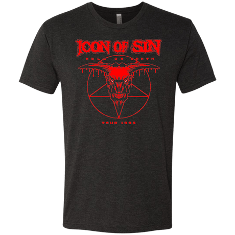 T-Shirts Vintage Black / Small Icon of Sin Men's Triblend T-Shirt