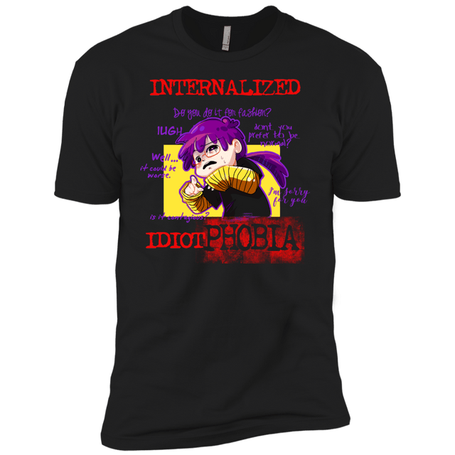 T-Shirts Black / YXS Idiot phobia Boys Premium T-Shirt