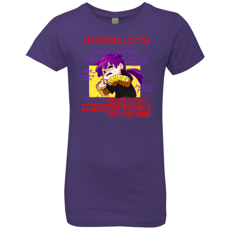 T-Shirts Purple Rush / YXS Idiot phobia Girls Premium T-Shirt