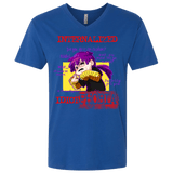 T-Shirts Royal / X-Small Idiot phobia Men's Premium V-Neck
