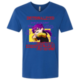 T-Shirts Royal / X-Small Idiot phobia Men's Premium V-Neck