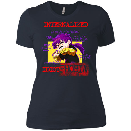 T-Shirts Indigo / X-Small Idiot phobia Women's Premium T-Shirt