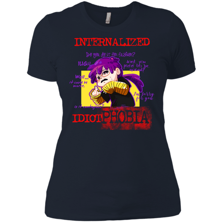 T-Shirts Midnight Navy / X-Small Idiot phobia Women's Premium T-Shirt