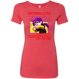 T-Shirts Vintage Red / Small Idiot phobia Women's Triblend T-Shirt