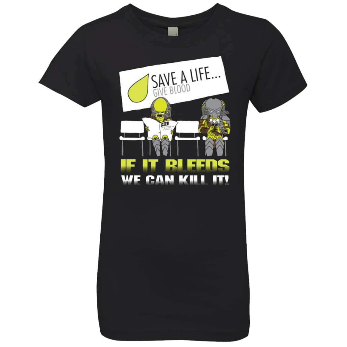 T-Shirts Black / YXS If It Bleeds We Can Kill It Girls Premium T-Shirt