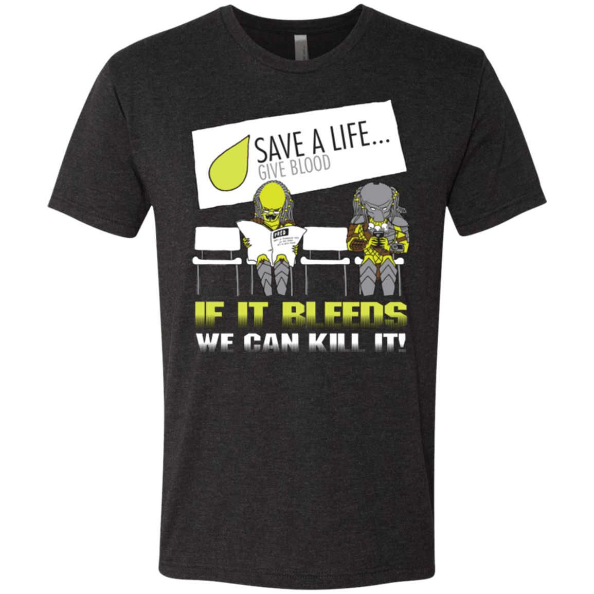 If It Bleeds We Can Kill It Men's Triblend T-Shirt