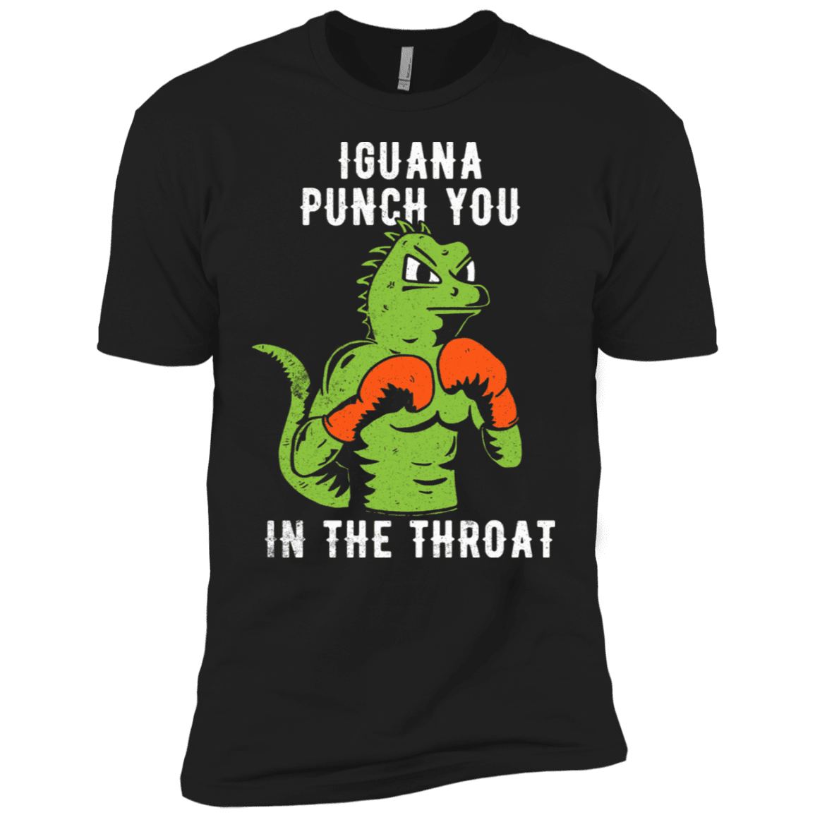 T-Shirts Black / YXS Iguana Punch You Boys Premium T-Shirt