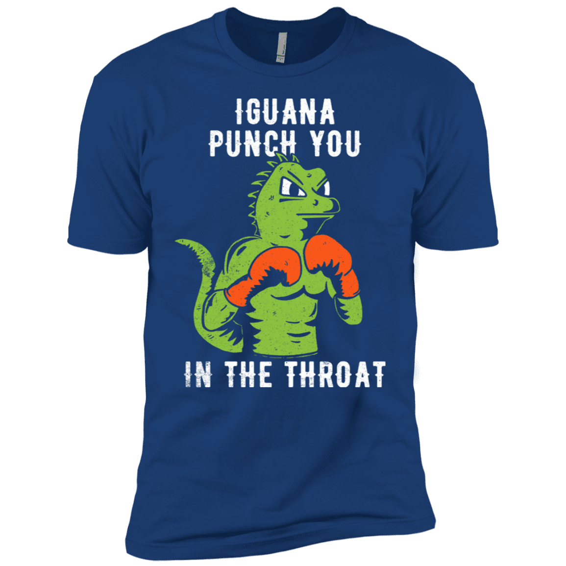 T-Shirts Royal / YXS Iguana Punch You Boys Premium T-Shirt