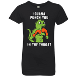 T-Shirts Black / YXS Iguana Punch You Girls Premium T-Shirt