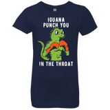 T-Shirts Midnight Navy / YXS Iguana Punch You Girls Premium T-Shirt