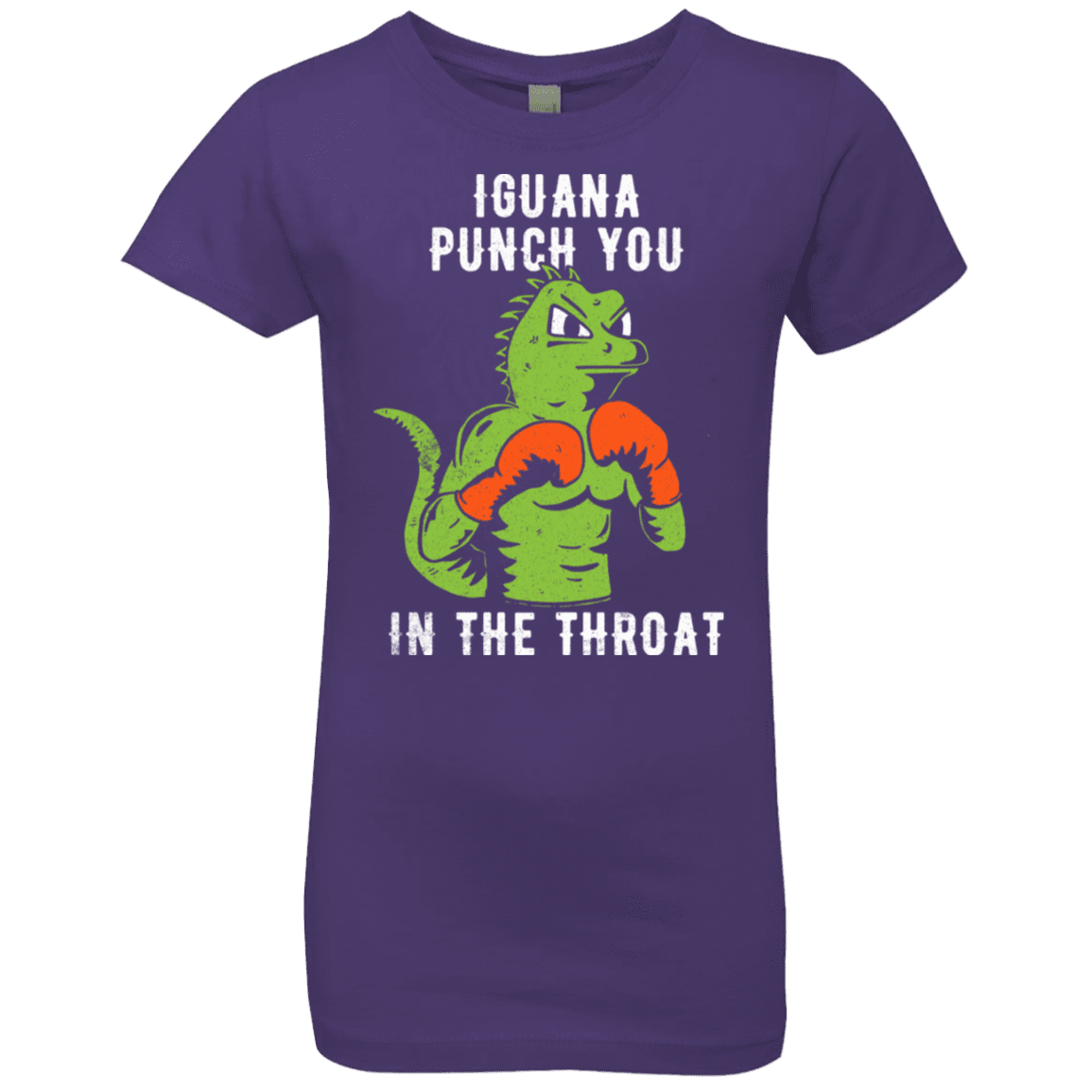 T-Shirts Purple Rush / YXS Iguana Punch You Girls Premium T-Shirt