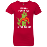 T-Shirts Red / YXS Iguana Punch You Girls Premium T-Shirt