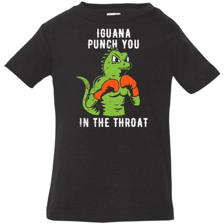 T-Shirts Black / 6 Months Iguana Punch You Infant Premium T-Shirt