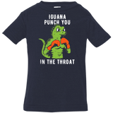 T-Shirts Navy / 6 Months Iguana Punch You Infant Premium T-Shirt